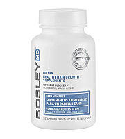 Bosley MD Healthy hair growth  Supplements for Men - Комплекс витаминно-минеральный для оздоровления и роста волос для мужчин 60 капсул